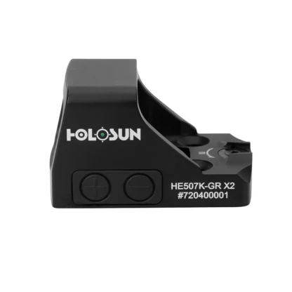 holosun he507k green x2 left side view